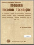 Modern Melodic Technique book cover